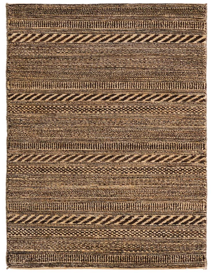 Detail image of 2' 1 x 4' Hand Knotted Kashkuli Gabbeh Oriental Wool Runner Rug