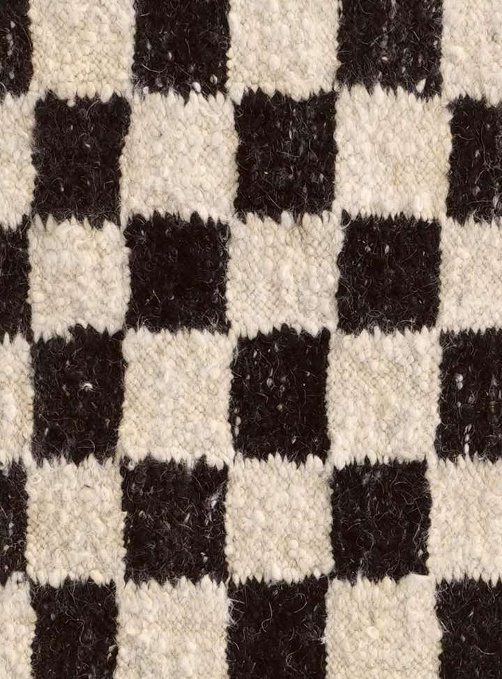 3' x 8' 2 Hand Knotted Moroccan Wool Runner Rug