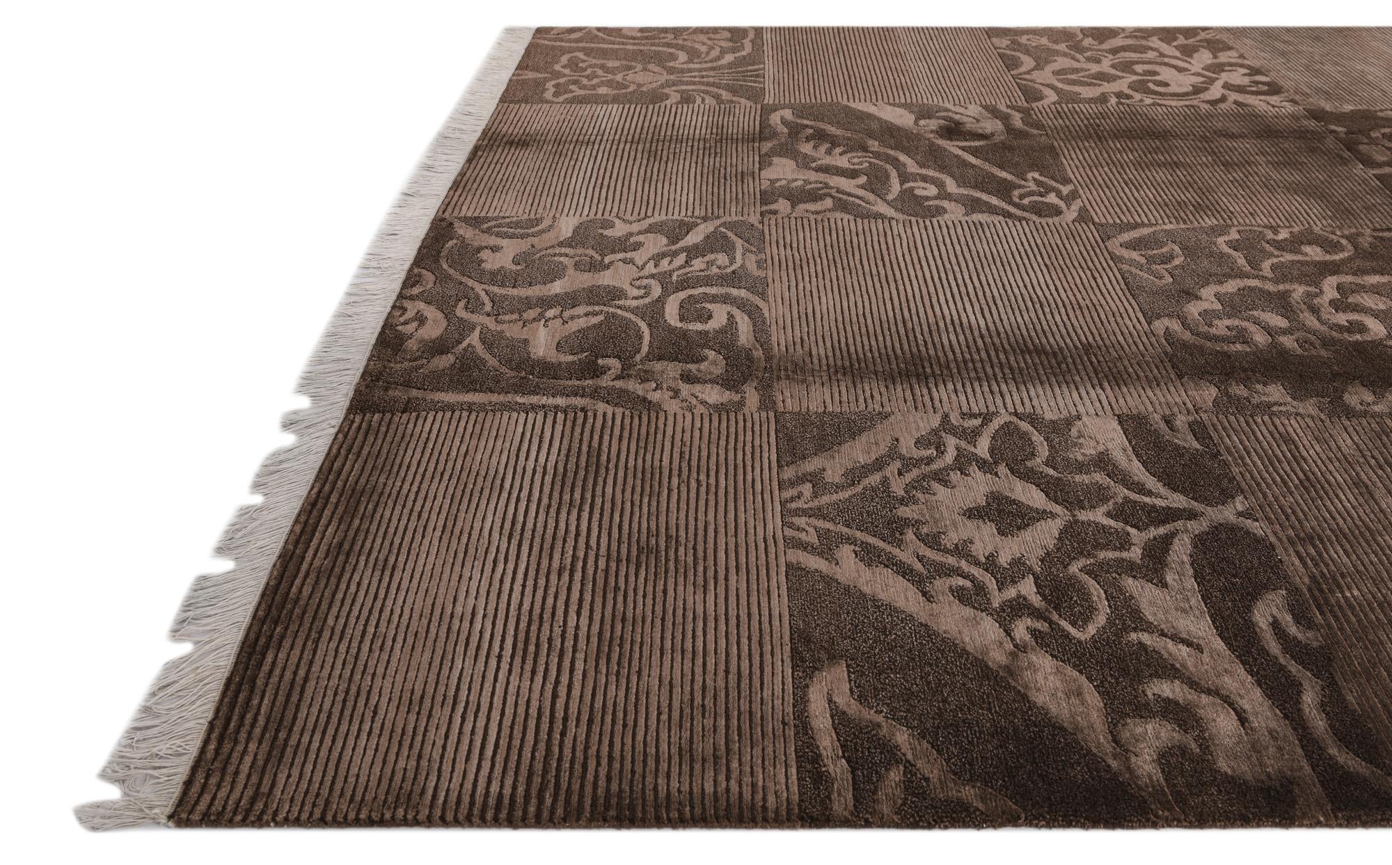 6' 8 x 10' Hand Knotted Darya Wool Rug