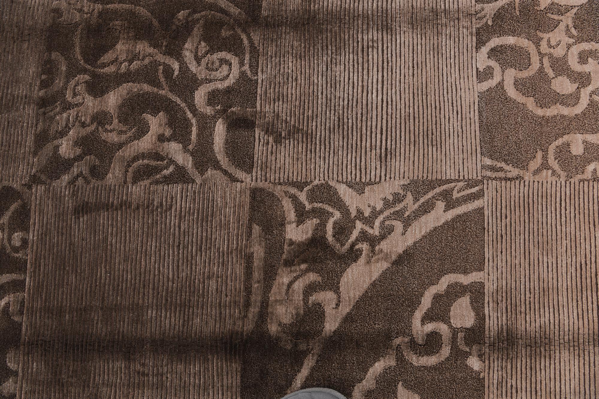 6' 8 x 10' Hand Knotted Darya Wool Rug