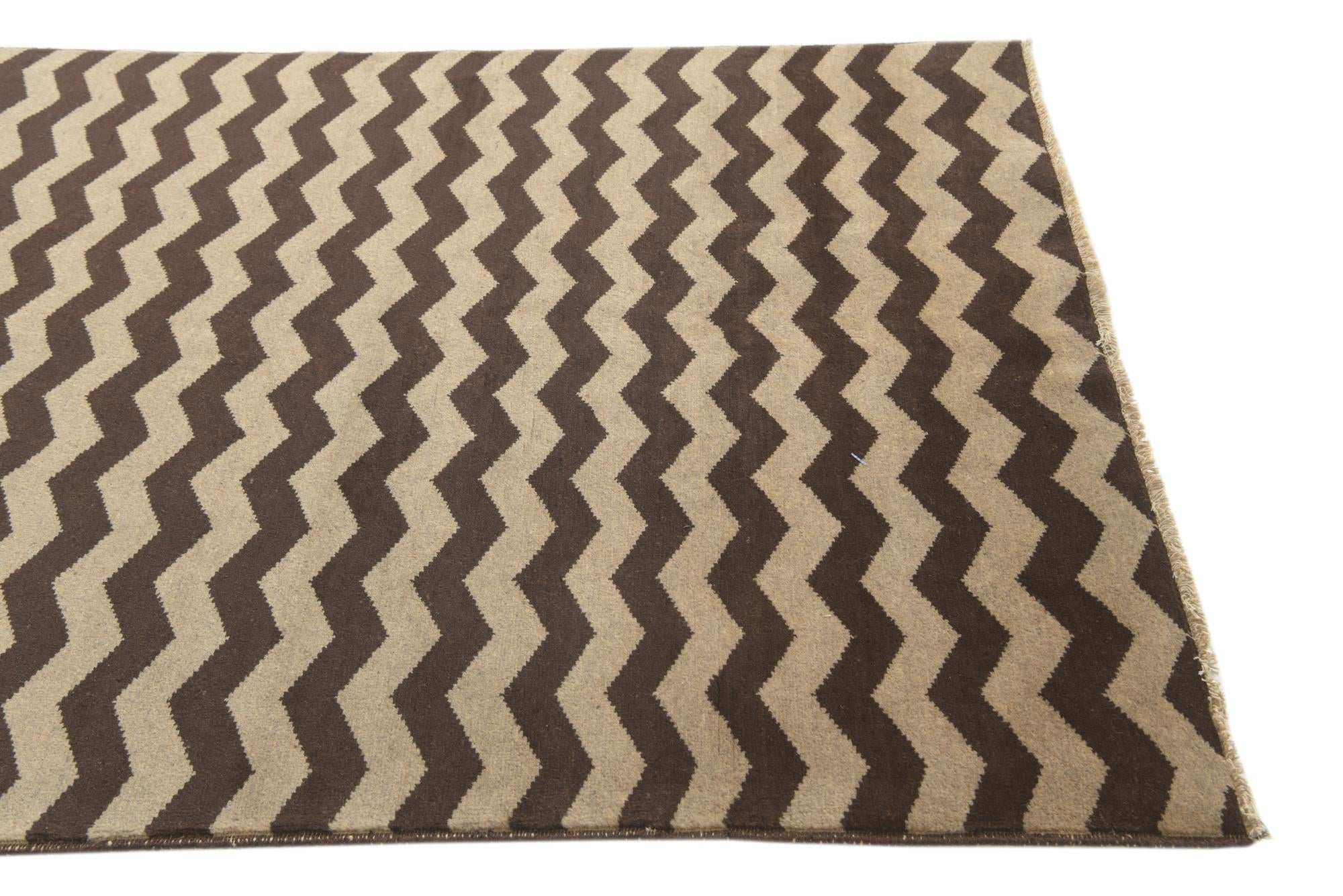 5' x 6' 4 Hand Knotted Modern Ziegler Rug