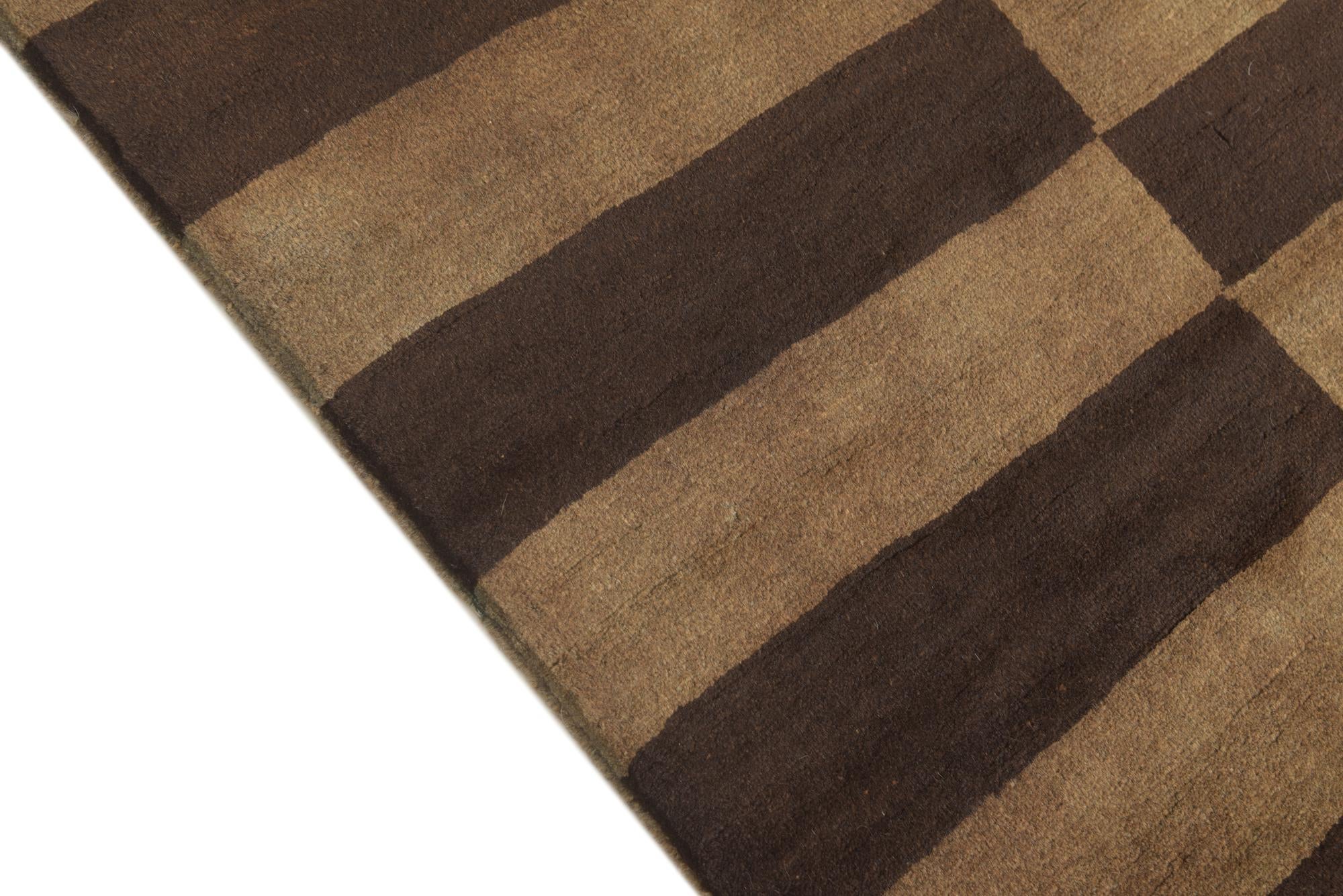 5' 1 x 6' 6 Hand Knotted Modern Ziegler Rug