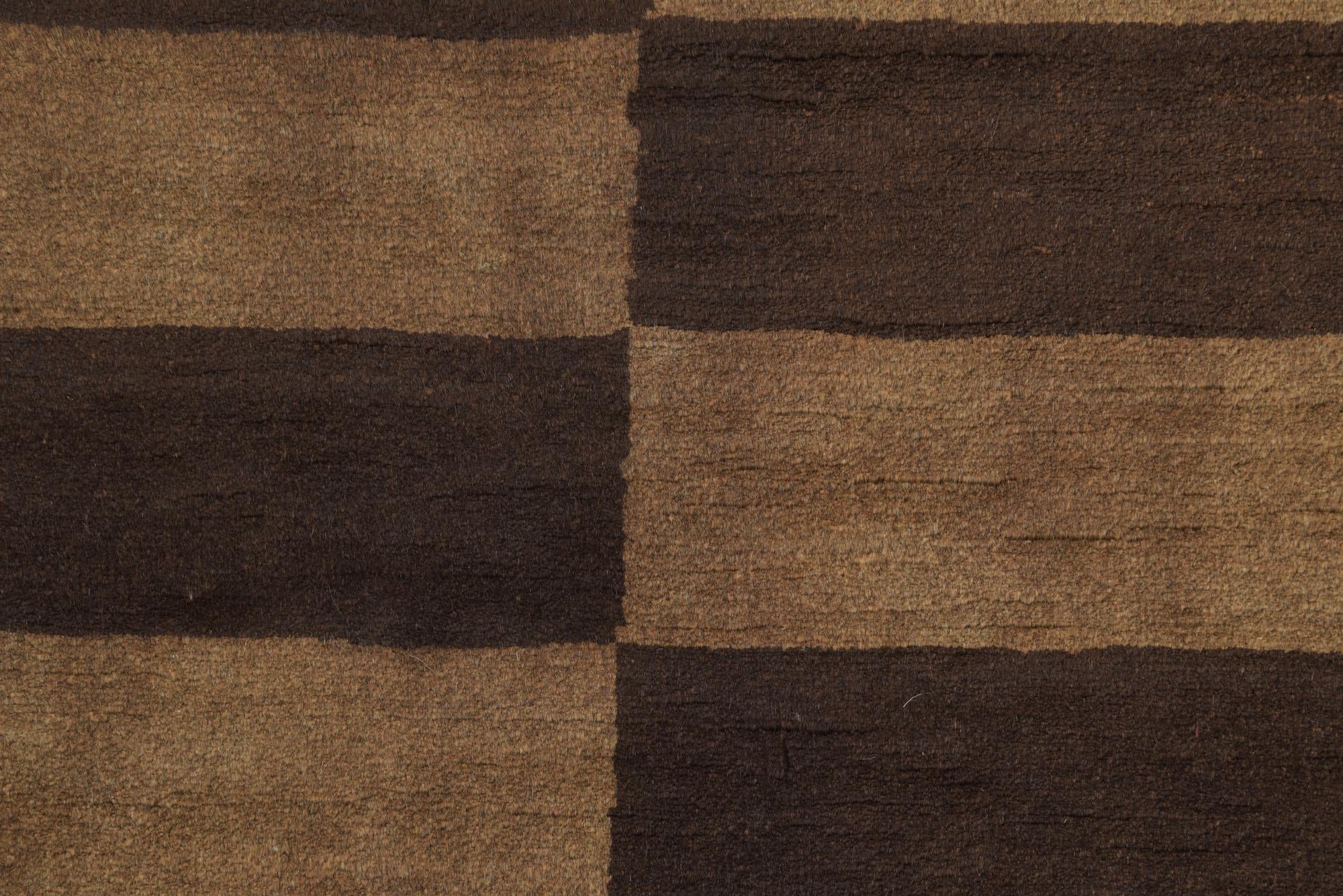 5' 1 x 6' 6 Hand Knotted Modern Ziegler Rug