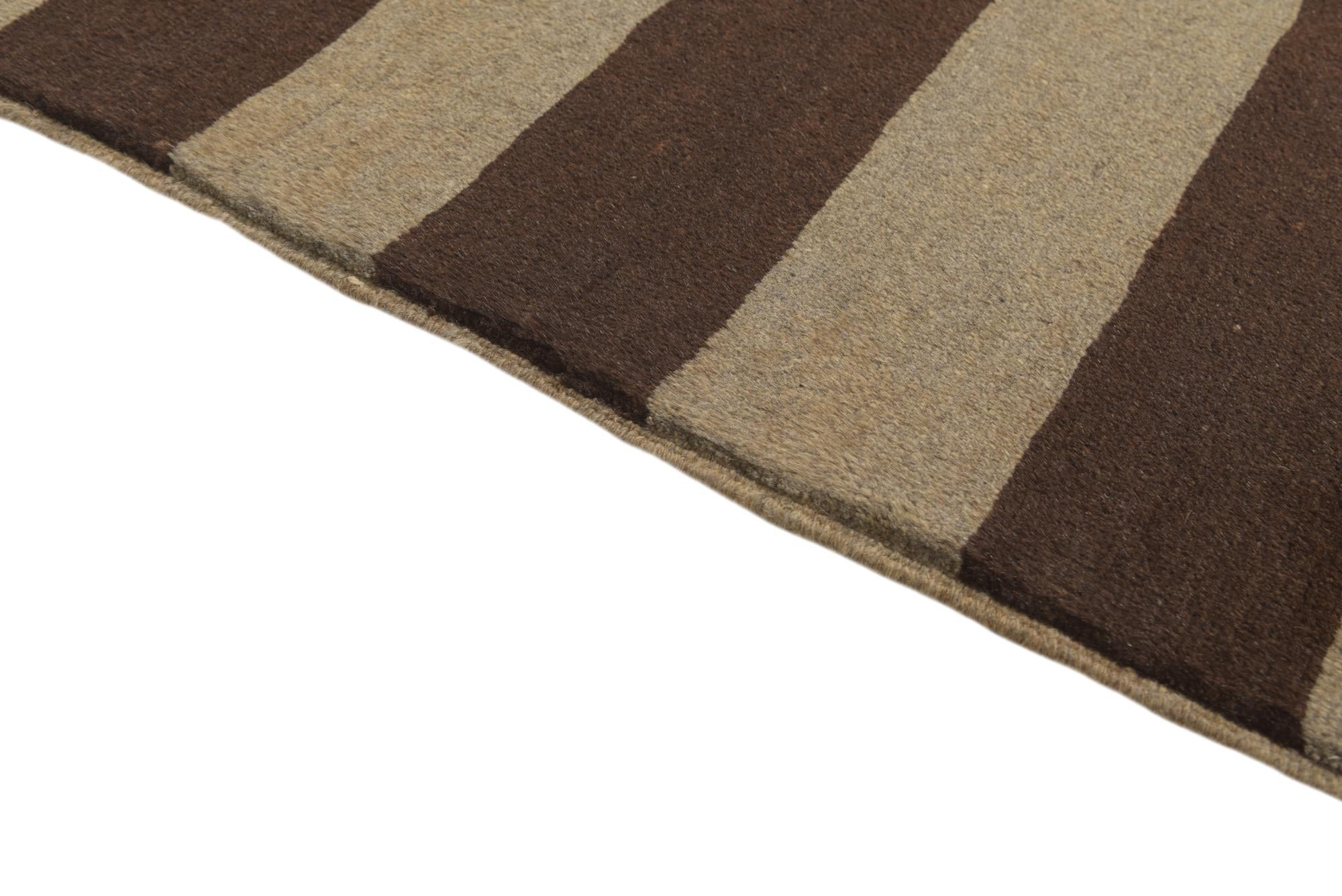 5' 2 x 7' 10 Hand Knotted Modern Ziegler Rug