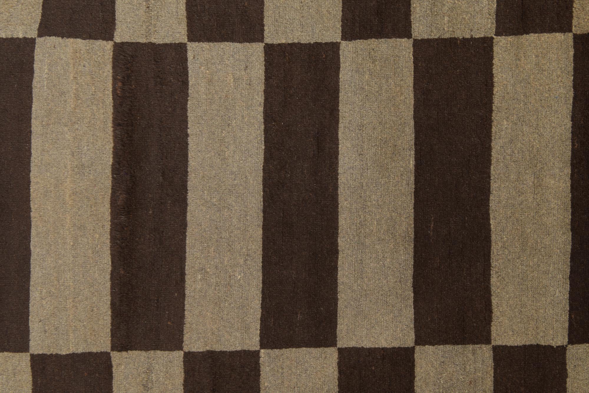 5' 2 x 7' 10 Hand Knotted Modern Ziegler Rug