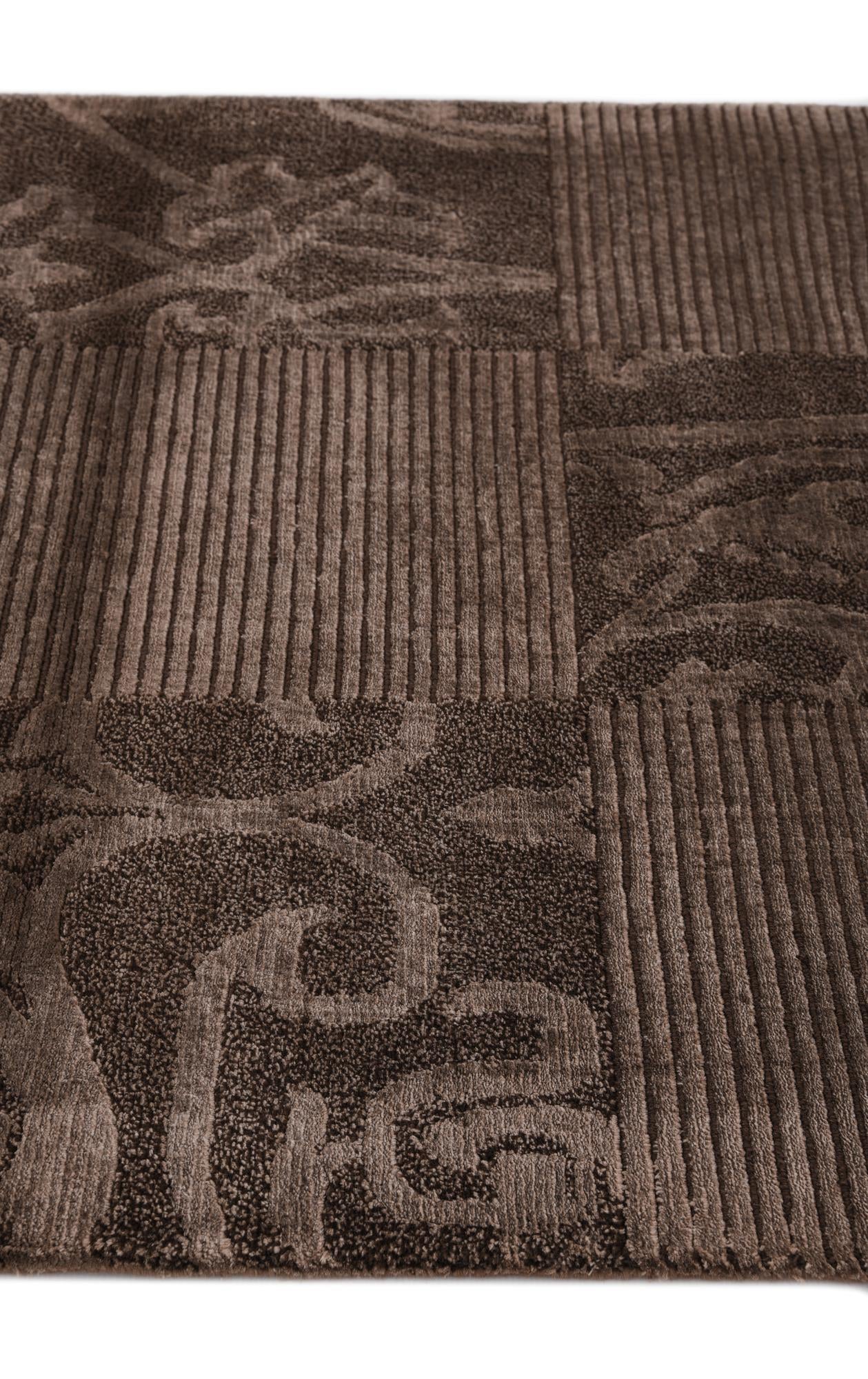 2' 8 x 9' 11 Hand Knotted Darya Wool Runner Rug