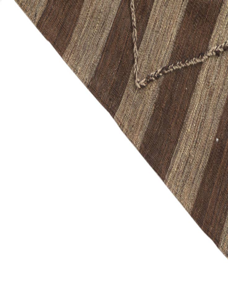 Detail image of 9' 9 x 9' 9  Hand Knotted Moroccan Wool Square Rug