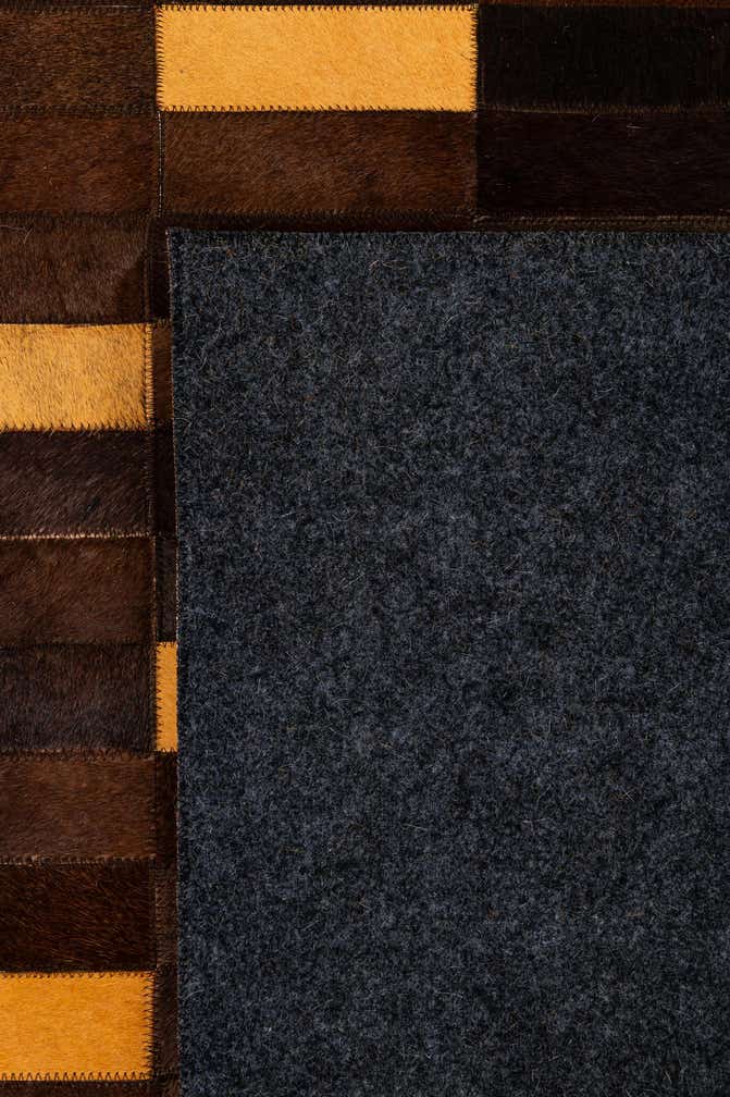 8' x 9' 10 Cowhide - Patchwork Rug