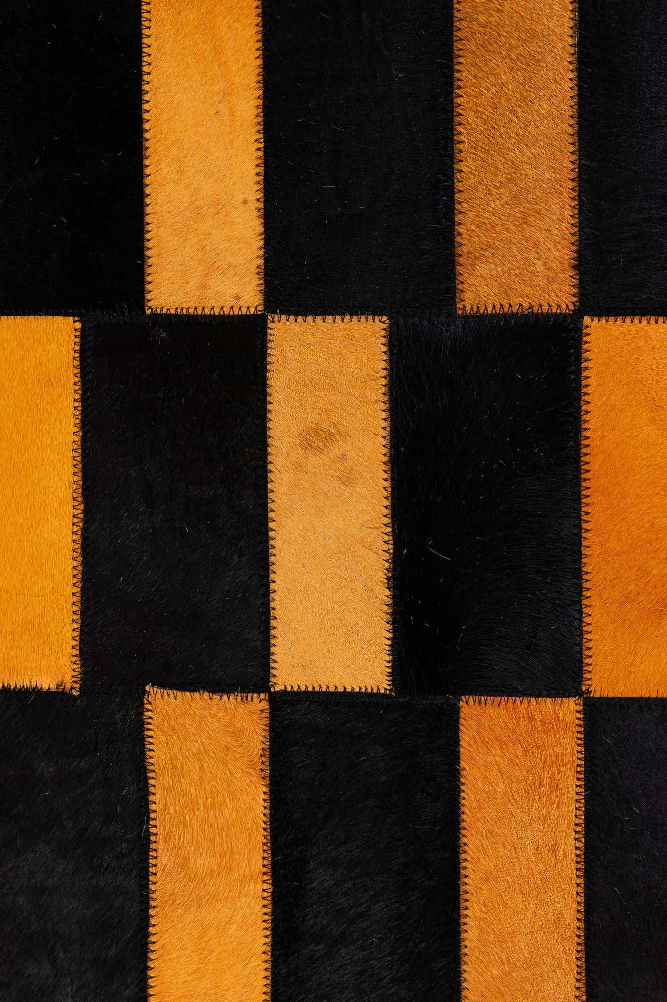 8' 3 x 10' Cowhide - Patchwork Rug