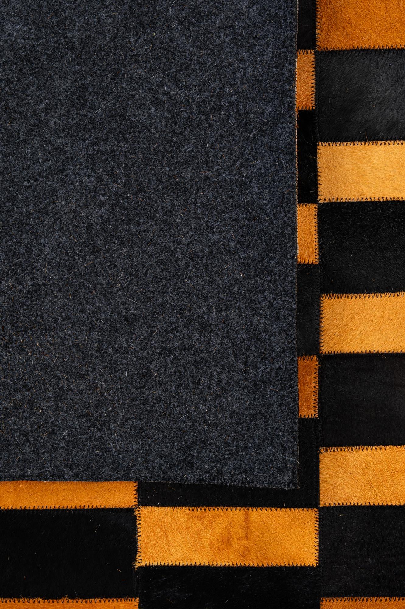 8' 3 x 10' Cowhide - Patchwork Rug