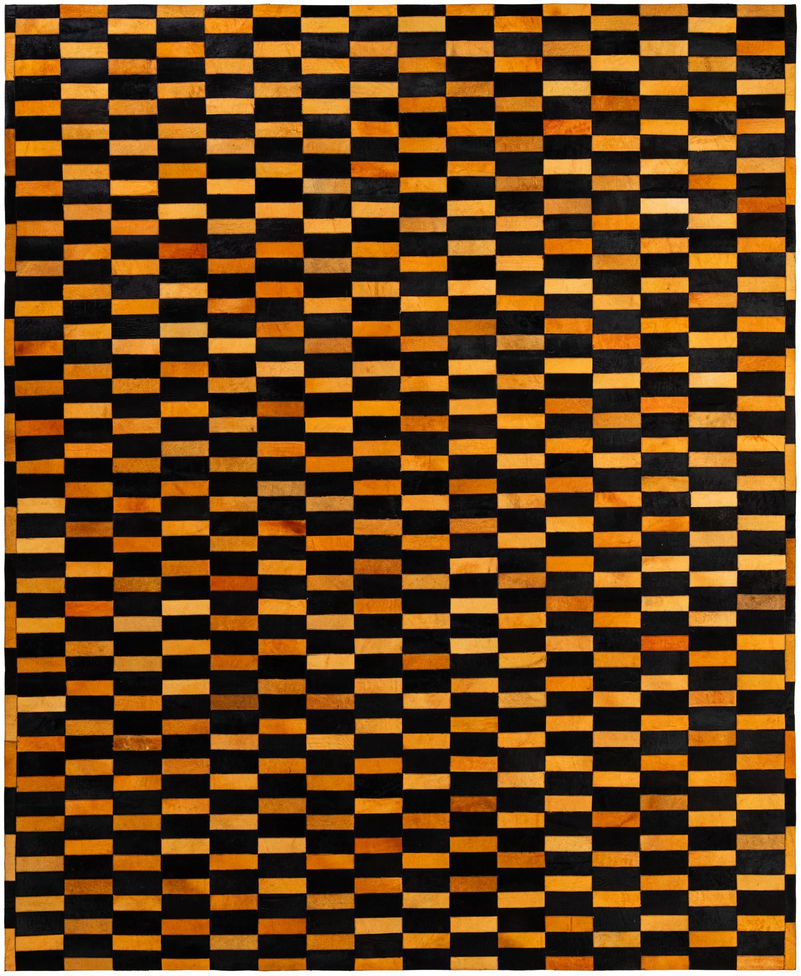 8' 3 x 10' Cowhide - Patchwork Rug