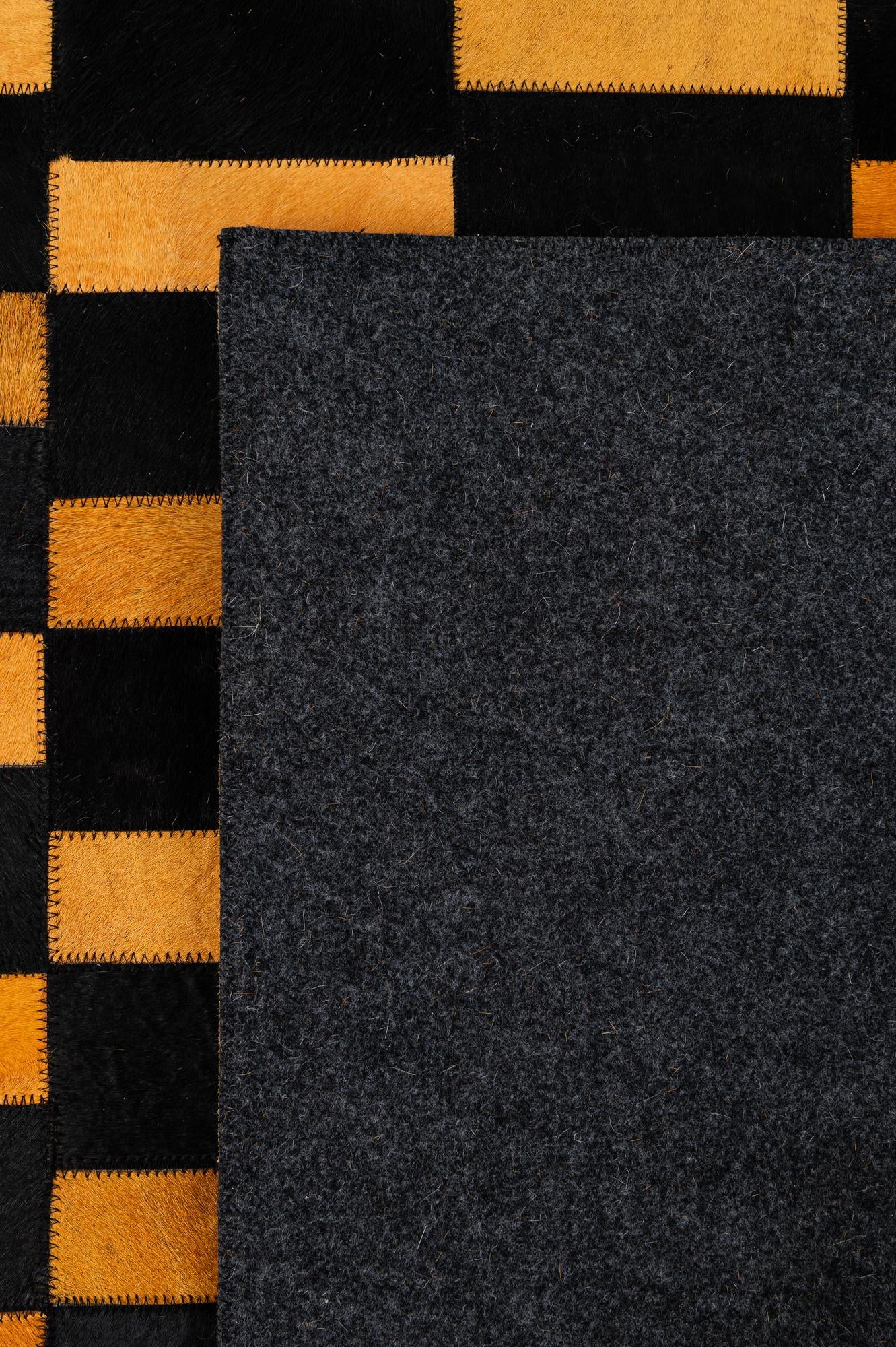 8' 3 x 9' 11 Cowhide - Patchwork Rug