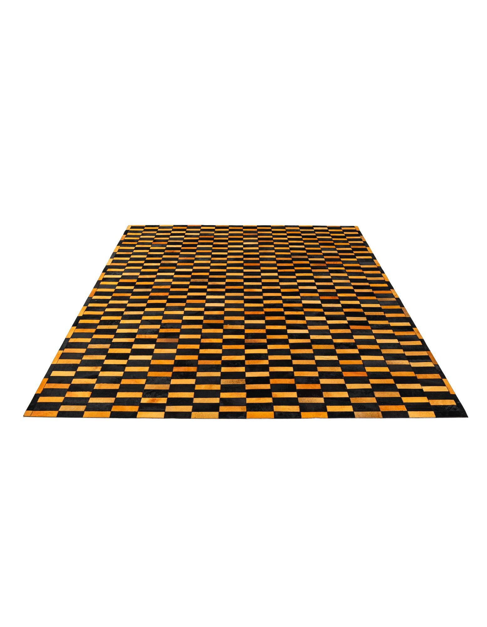 8' 3 x 10' Cowhide - Patchwork Rug