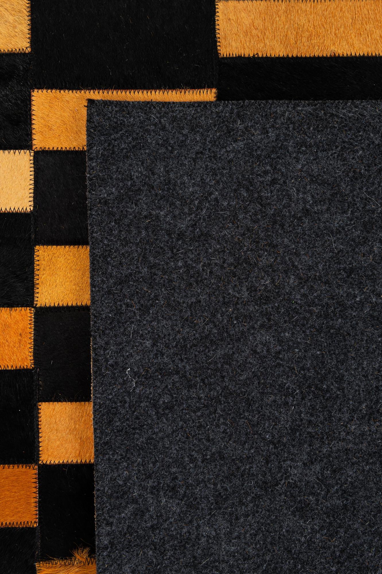 8' 3 x 10' Cowhide - Patchwork Rug