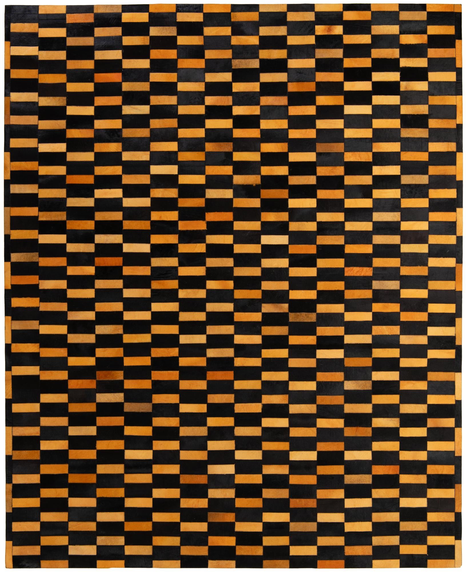 8' 3 x 10' Cowhide - Patchwork Rug