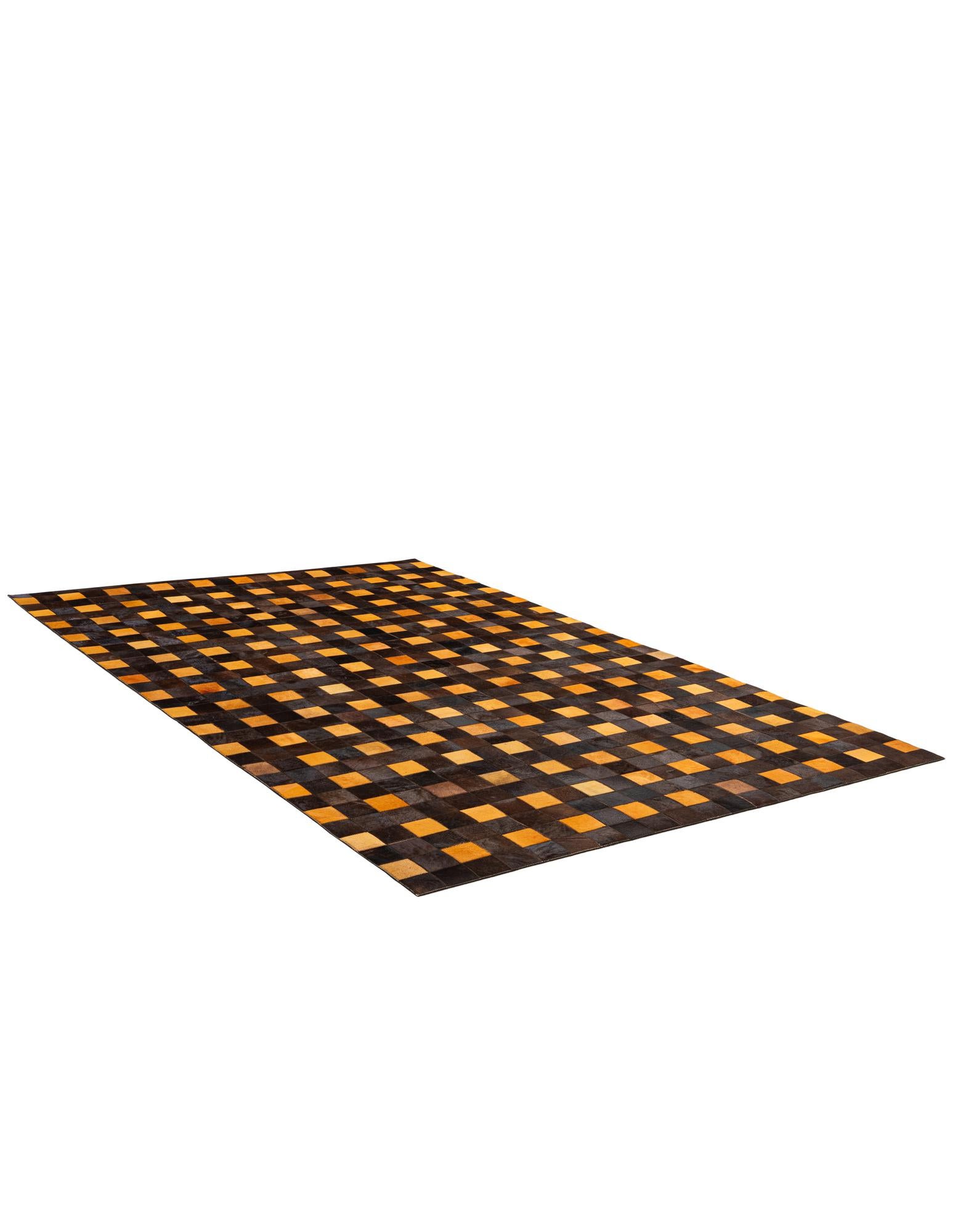 5' 2 x 8' Cowhide - Patchwork Rug