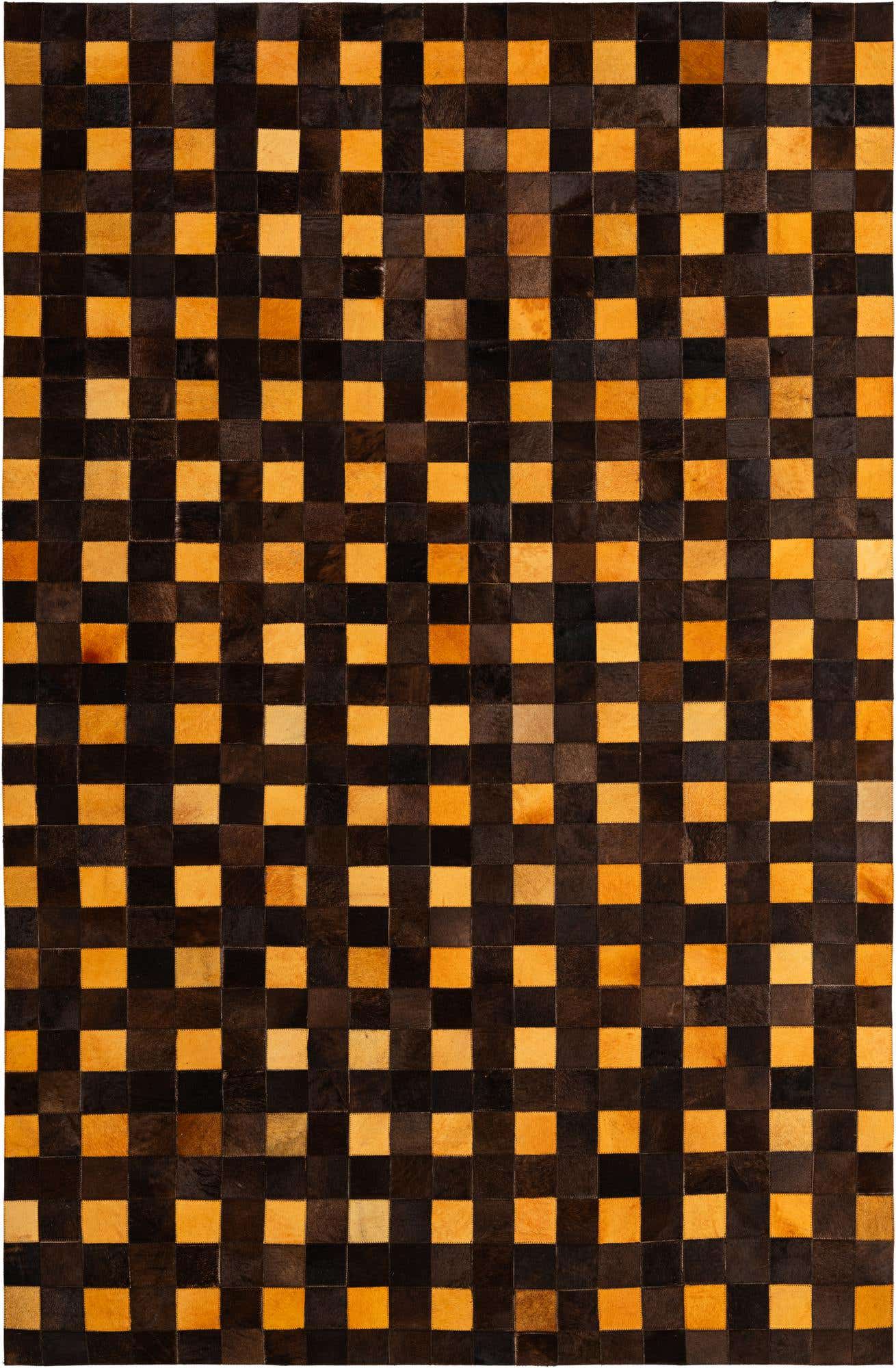 5' 2 x 8' Cowhide - Patchwork Rug