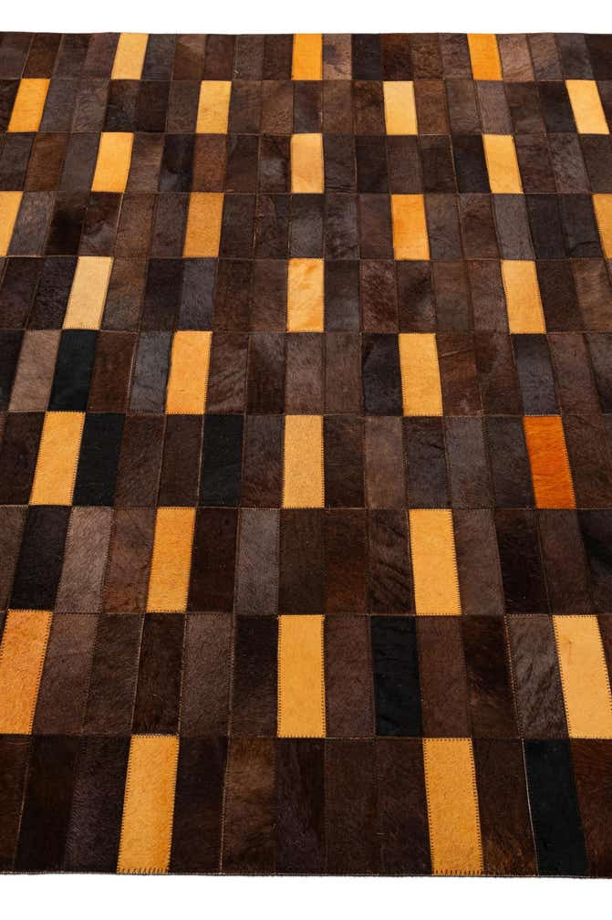 5' x 7' 11 Cowhide - Patchwork Rug