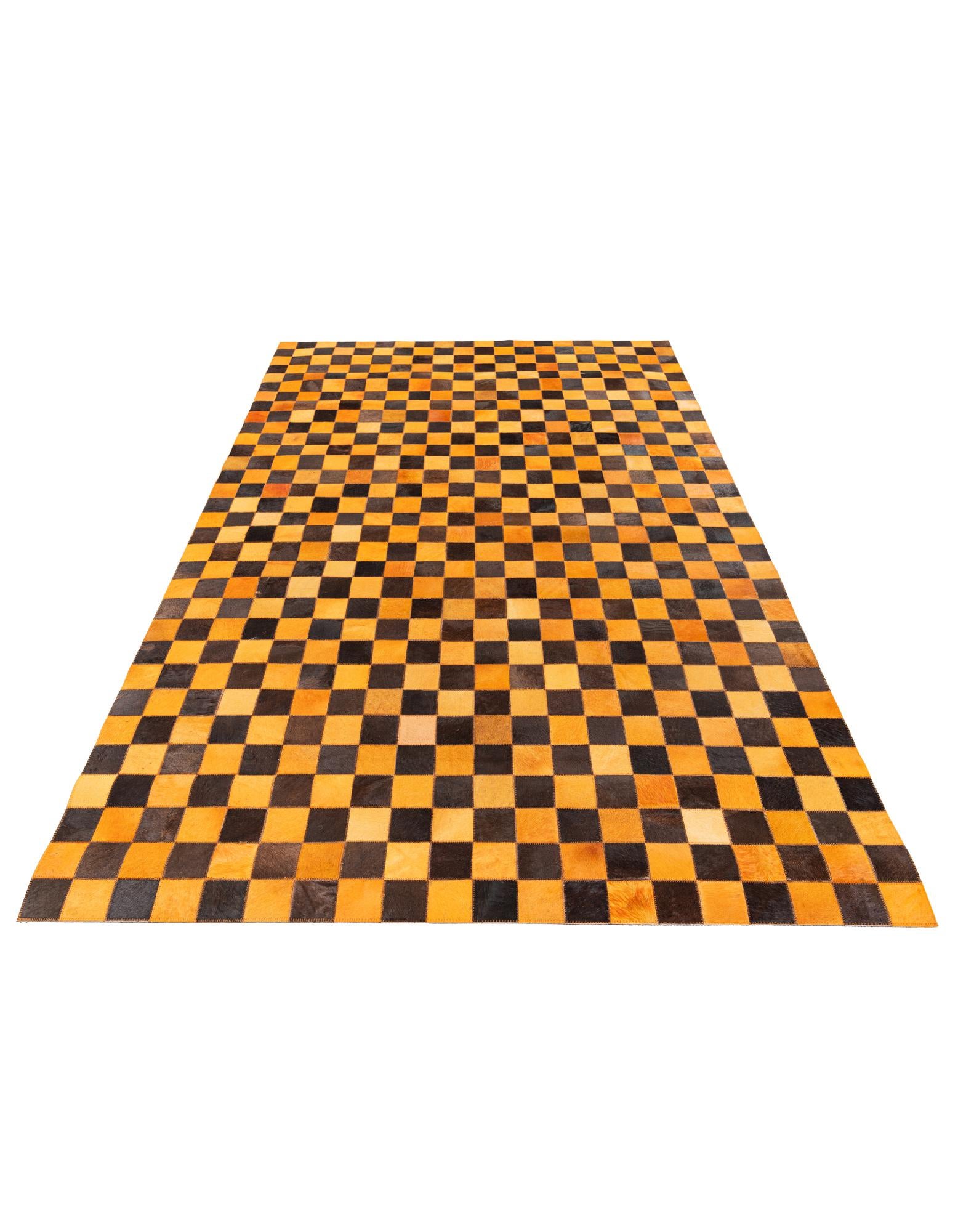5' x 7' 11 Cowhide Stocks Rug