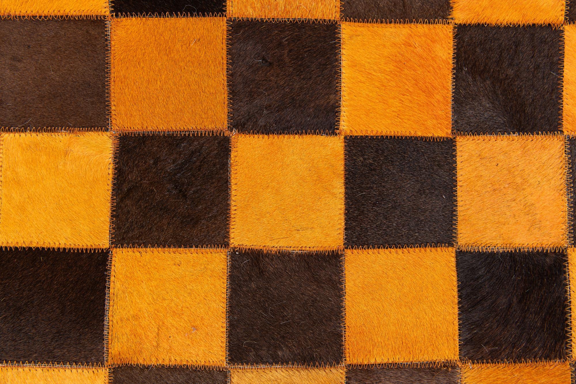 5' x 7' 11 Cowhide Stocks Rug