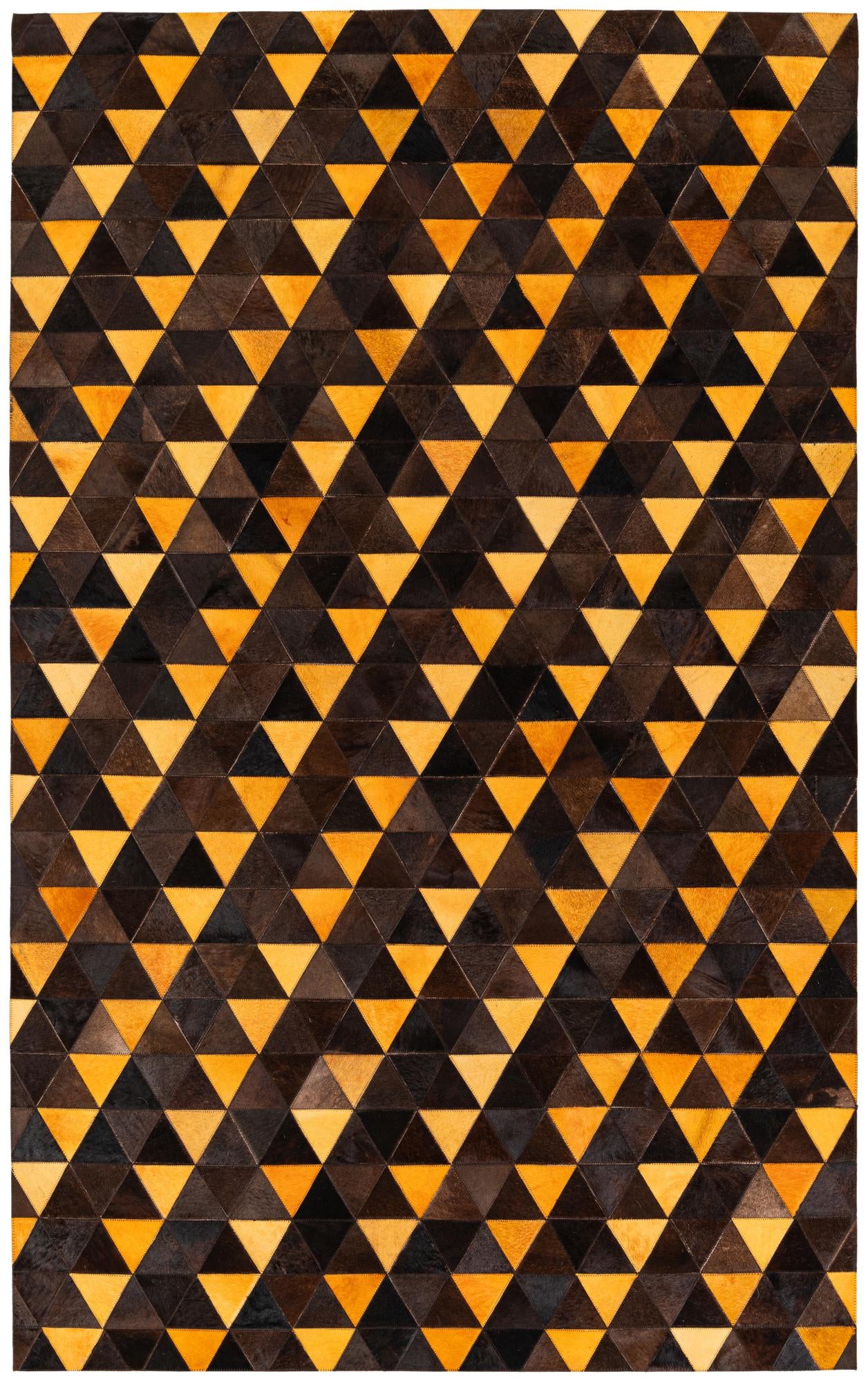 5' x 8' Cowhide Stocks Rug