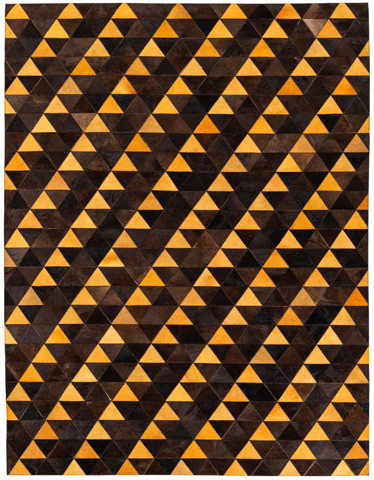 Detail image of 5' x 8' 1 Cowhide Stocks Rug