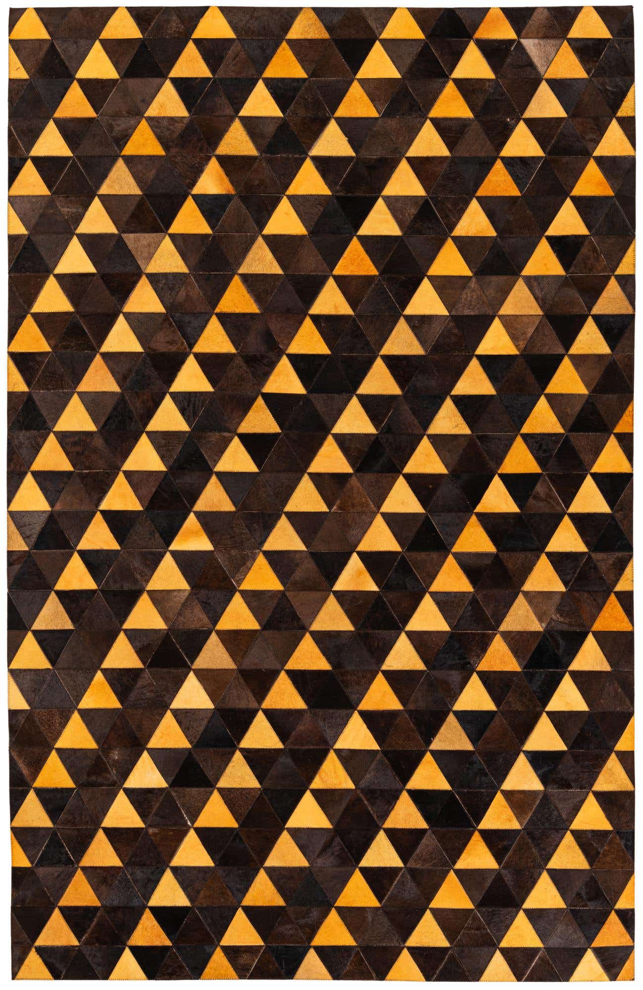 5' x 8' 1 Cowhide Stocks Rug