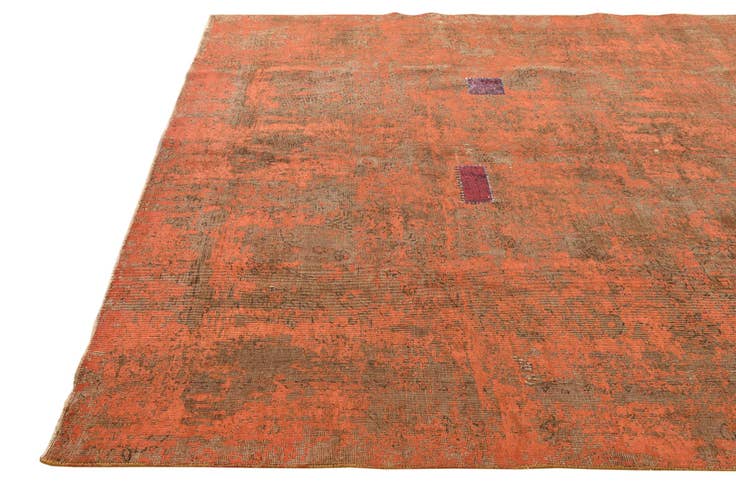Detail image of 220cm x 310cm Hand Knotted Ultra Vintage Persian Wool Rug