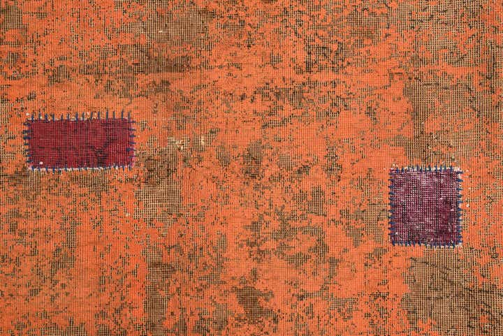 220cm x 310cm Hand Knotted Ultra Vintage Persian Wool Rug