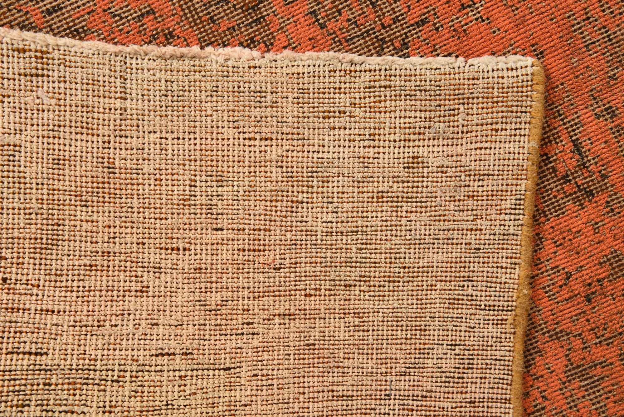 220cm x 310cm Hand Knotted Ultra Vintage Persian Wool Rug