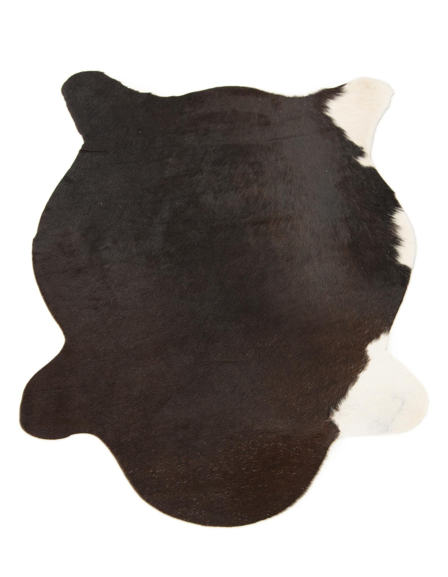 2' 1 x 2' 10 Cowhide Leather Rug