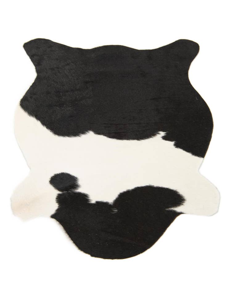 Detail image of 65cm x 85cm Cowhide Leather Rug