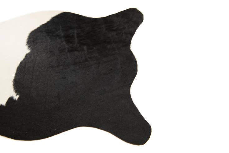 Detail image of 65cm x 85cm Cowhide Leather Rug