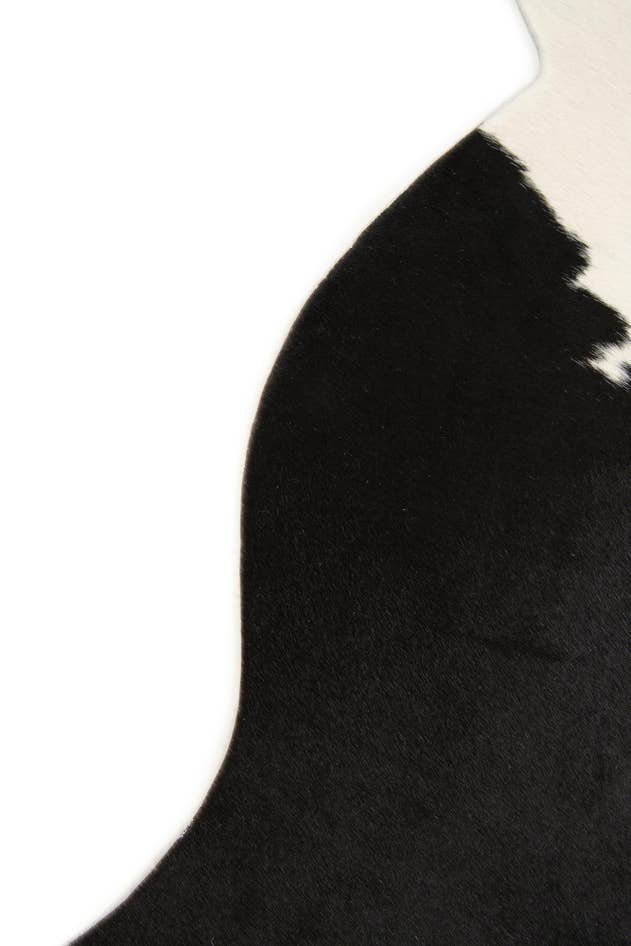 Detail image of 65cm x 85cm Cowhide Leather Rug