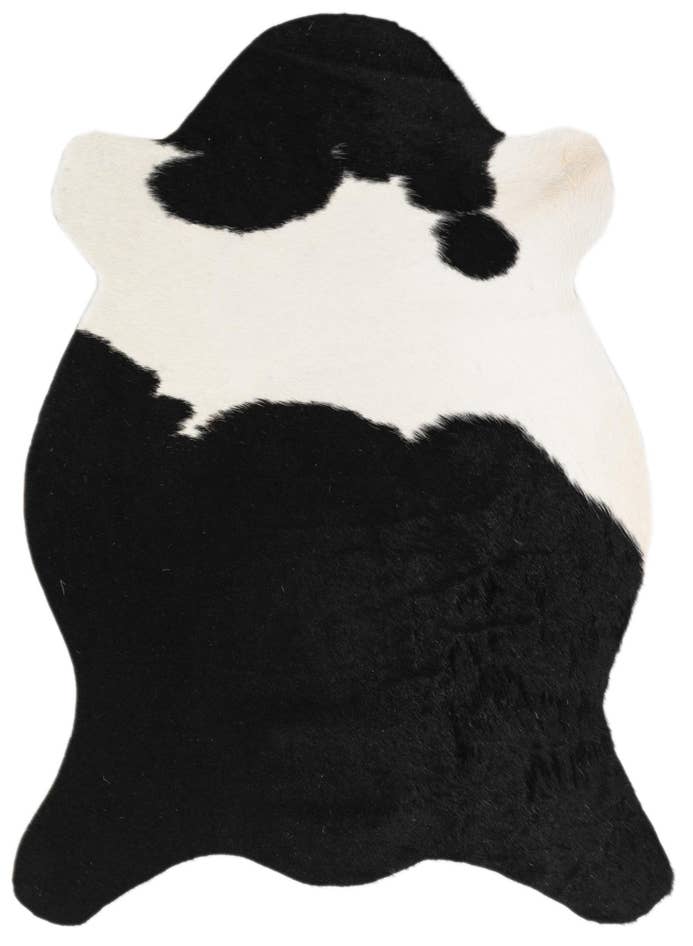 Detail image of 65cm x 85cm Cowhide Leather Rug