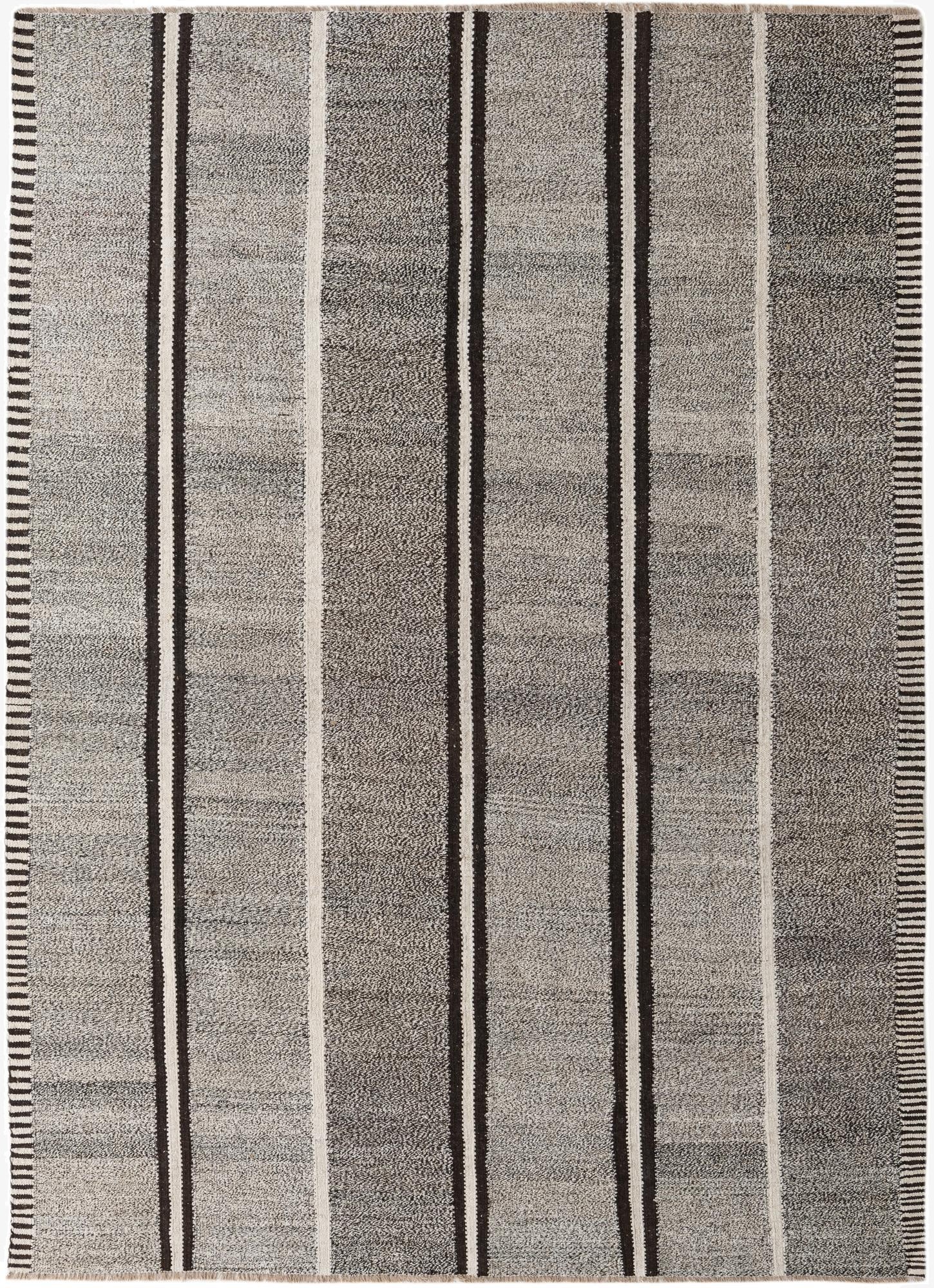 7' x 9' 7  Hand Woven Kilim Modern Wool Rug