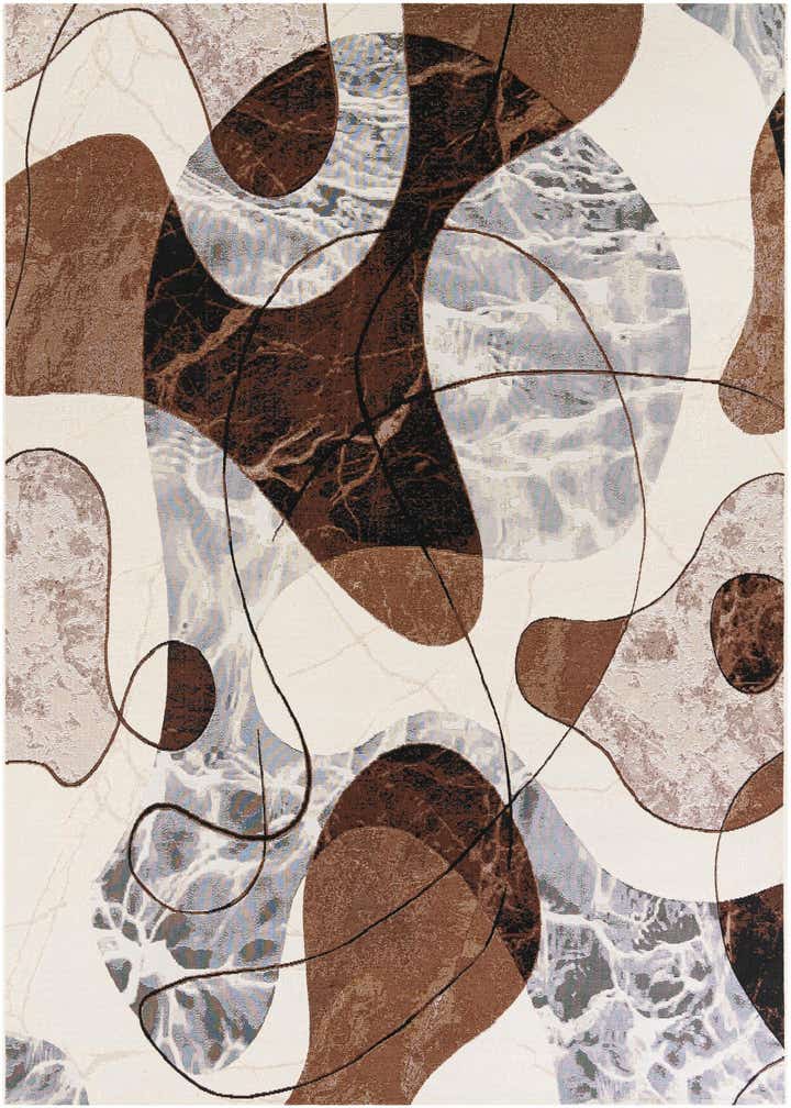 8' x 10' Easy-Clean Modern Indoor / Outdoor Rug