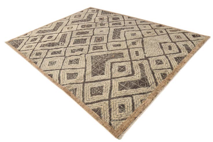 Detail image of 8' x 10' 2 Hand Knotted Darya Wool Rug