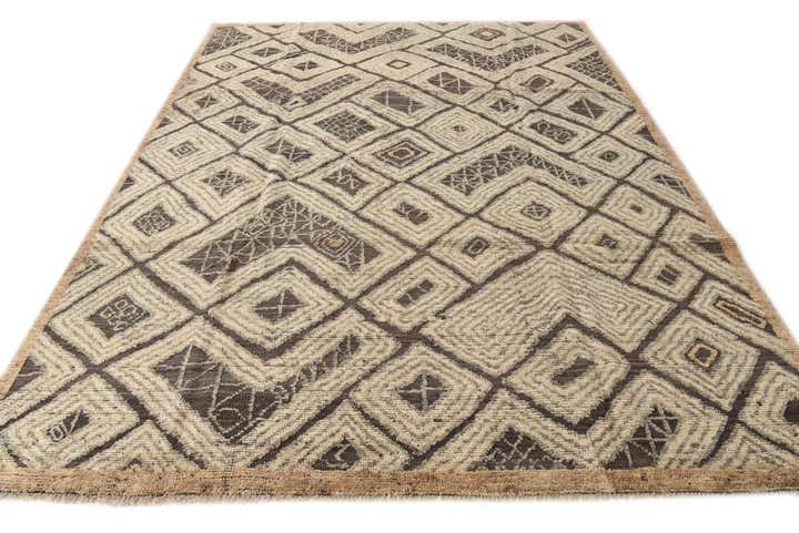 8' x 10' 2 Hand Knotted Darya Wool Rug