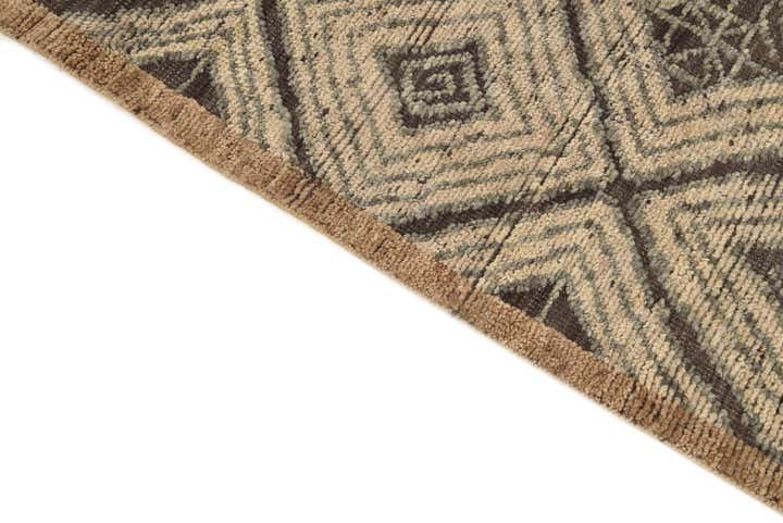 8' x 10' 2 Hand Knotted Darya Wool Rug