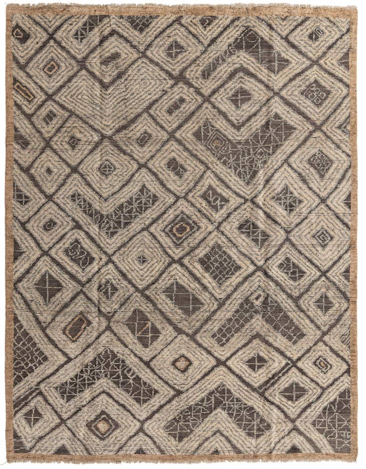Detail image of 8' x 10' 2 Hand Knotted Darya Wool Rug