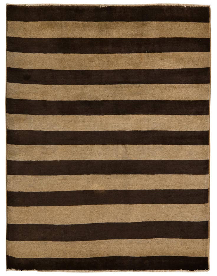 Detail image of 5' 1 x 6' 6 Hand Knotted Modern Ziegler Rug