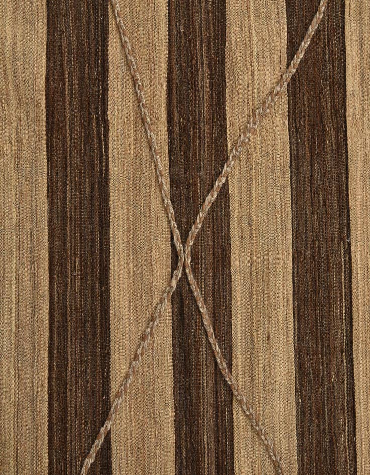 Detail image of 12' 7 x 13' 11  Hand Knotted Moroccan Wool Rug