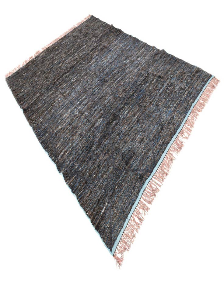 Detail image of 7' 7 x 10'  Hand Knotted Moroccan Wool Rug