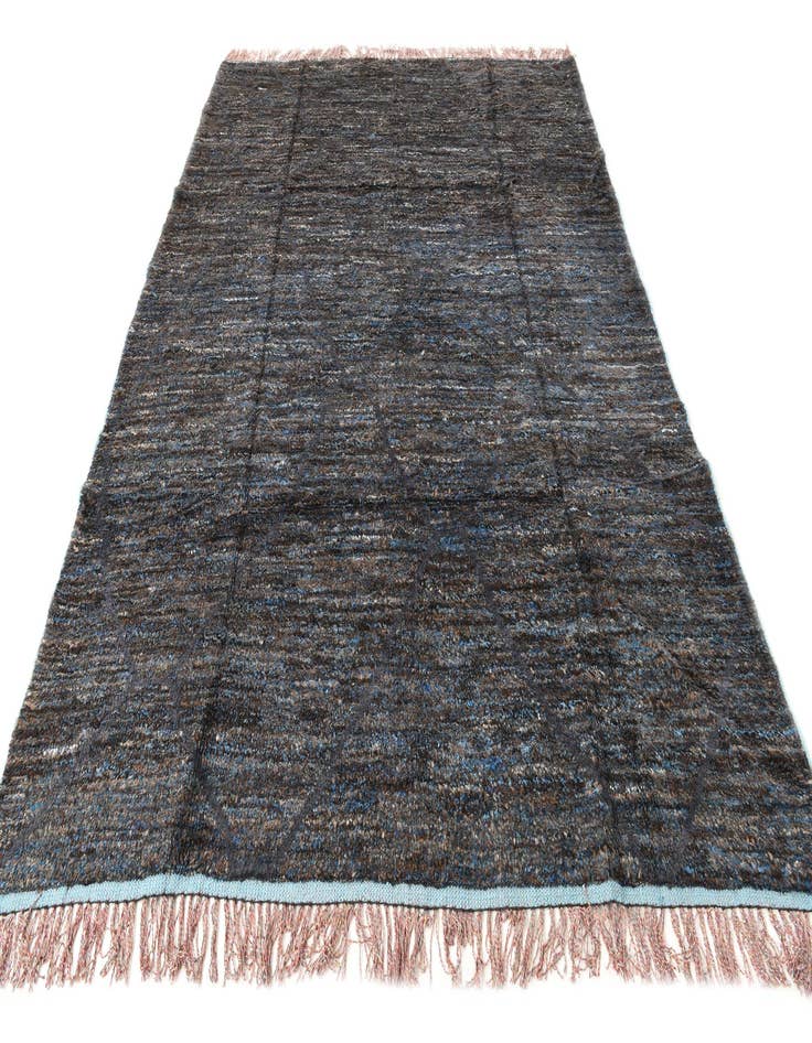 Detail image of 7' 7 x 10'  Hand Knotted Moroccan Wool Rug