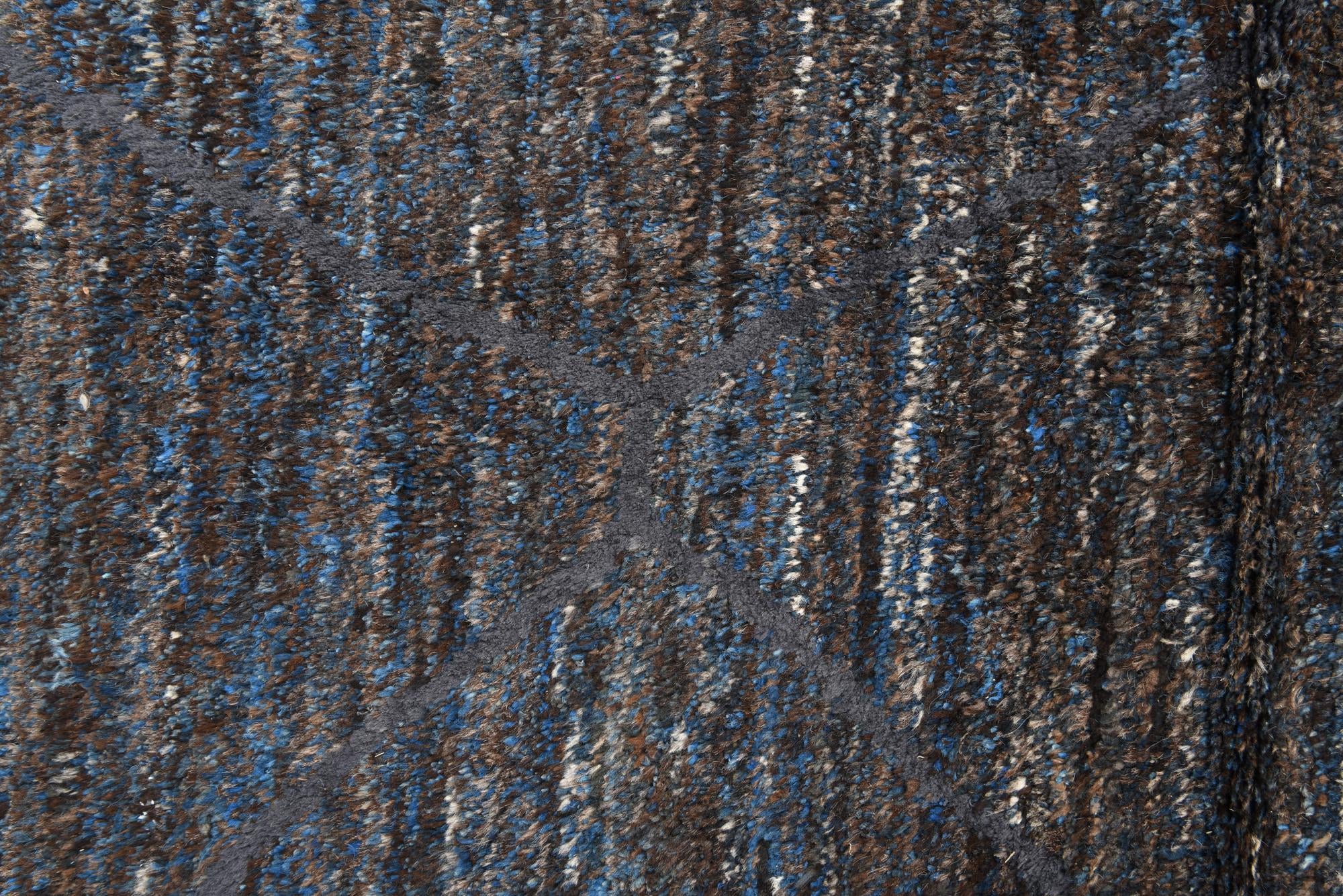 7' 7 x 10' Hand Knotted Moroccan Wool Rug