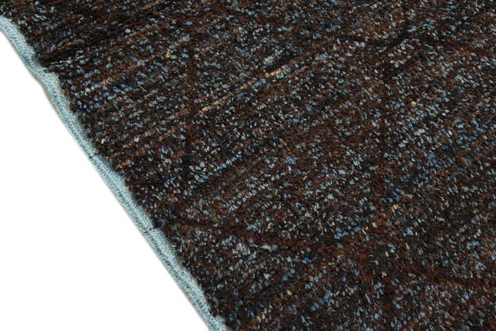 6' 1 x 8' 11 Hand Knotted Moroccan Wool Rug
