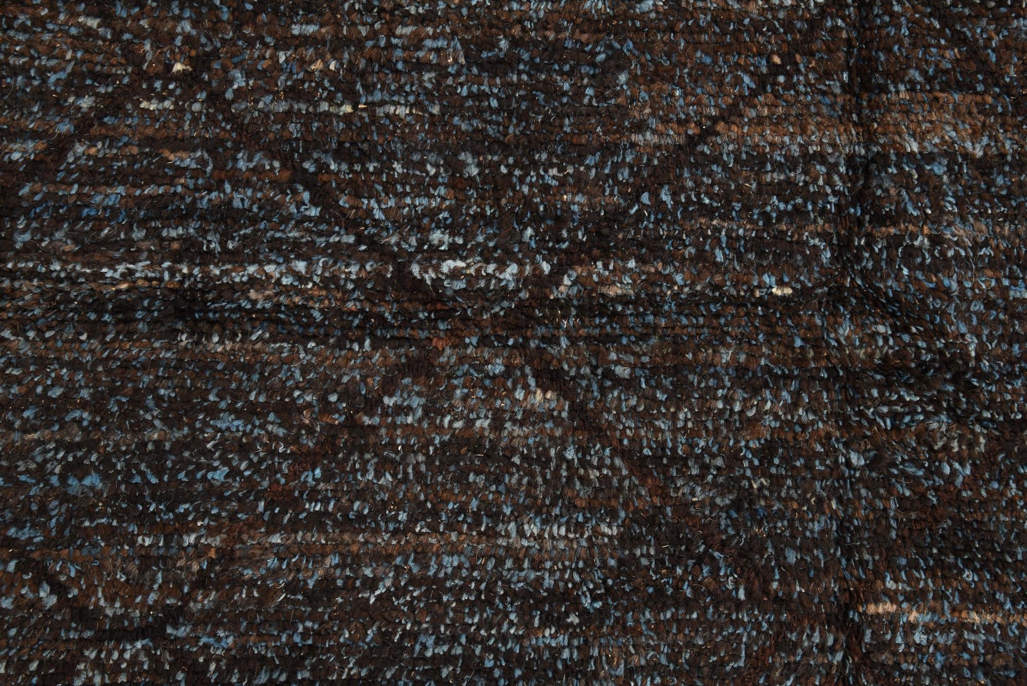 6' 1 x 8' 11 Hand Knotted Moroccan Wool Rug