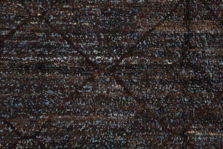 6' 1 x 8' 11 Hand Knotted Moroccan Wool Rug
