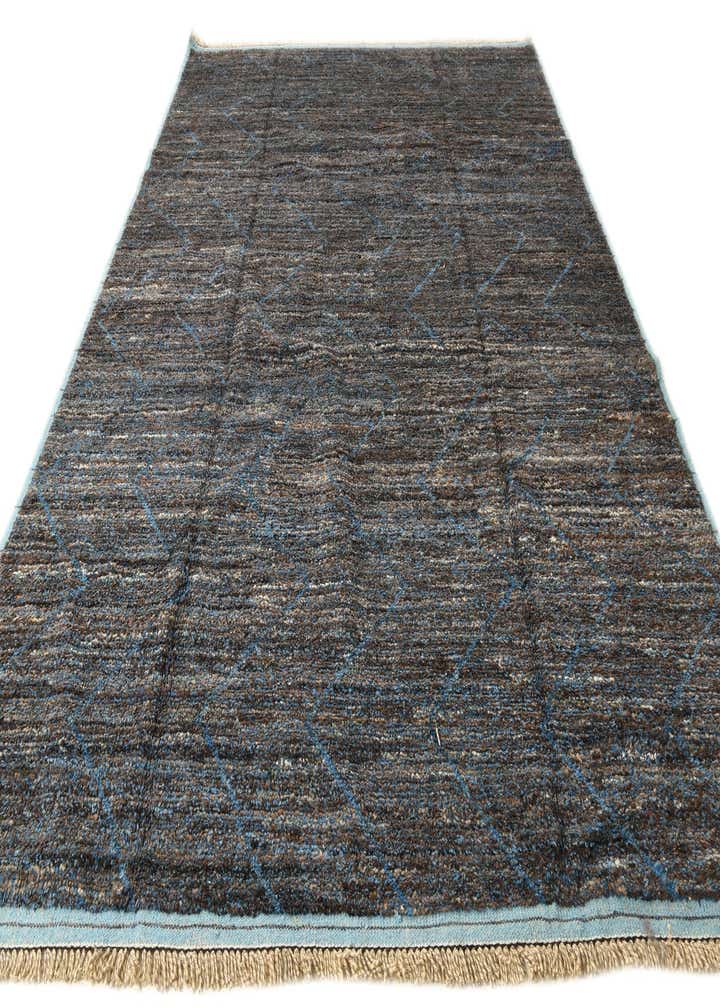 8' 10 x 12' 8 Hand Knotted Moroccan Wool Rug